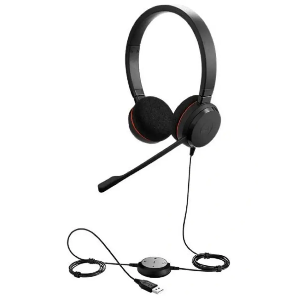 Jabra 4999-823-109 Evolve 20 Duo Usb,nc Ms,