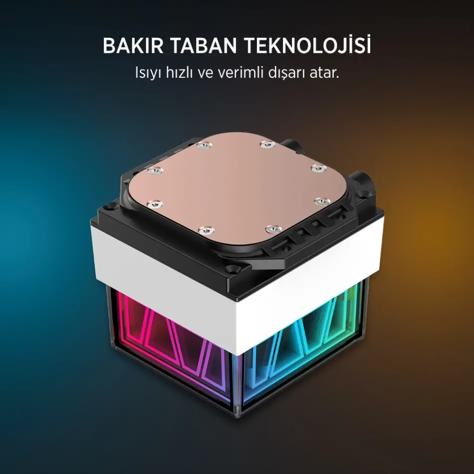 James Donkey Lugis JDC360 ARGB 360mm Beyaz Sıvı İşlemci Soğutucu AM5 ve LGA1700 Uyumlu