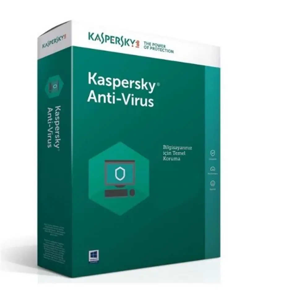 Kaspersky Antıvırus 5 Kullanıcı 1 Yıl