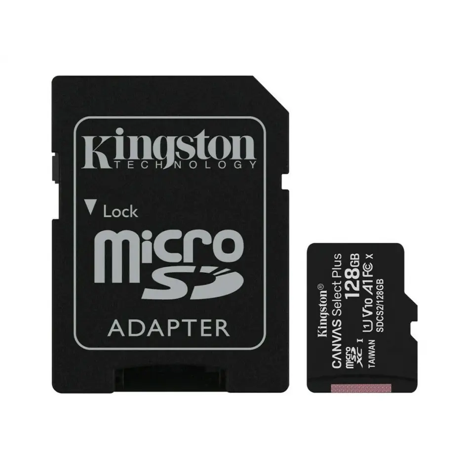 Kingston 128gb Micro Sdhc Canvas Cl10 Sdcs2/128gb