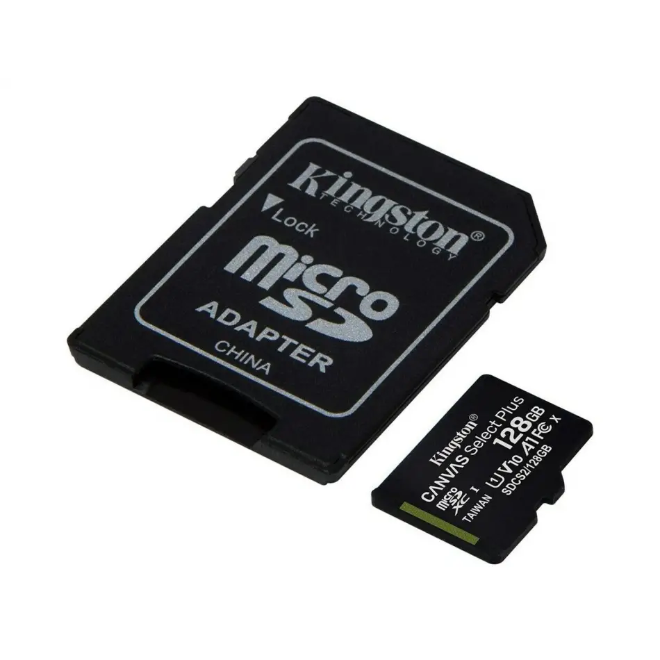 Kingston 128gb Micro Sdhc Canvas Cl10 Sdcs2/128gb