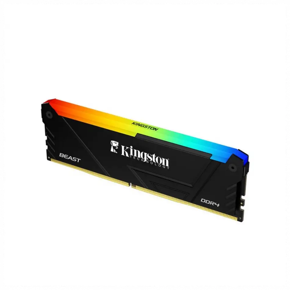 Kıngston Beast, Kf436c18bb2a/16tr, 16gb, 3600mhz,   Ddr4, Cl18, Rgb, Desktop Gaming Ram (soğutuculu)