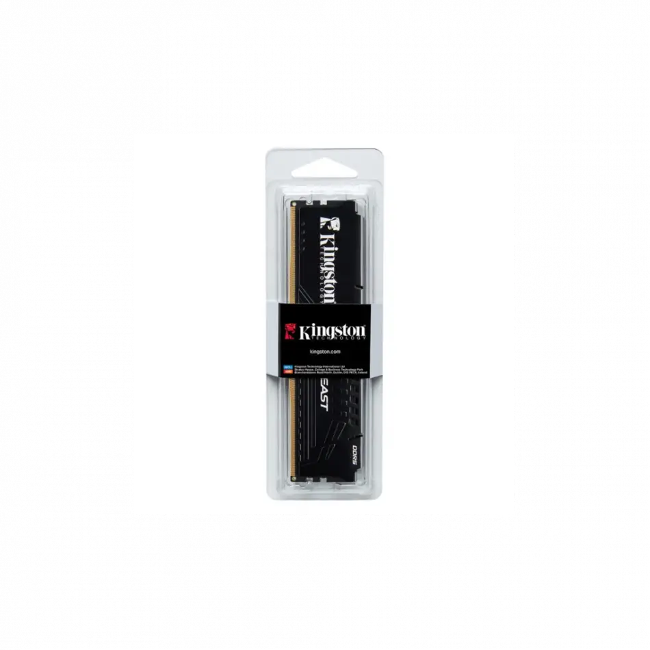 Kıngston Beast, Kf560c36bbe2-16tr, 16gb, 6000mhz,  Ddr5, Cl36, Desktop Gaming Ram (soğutuculu)