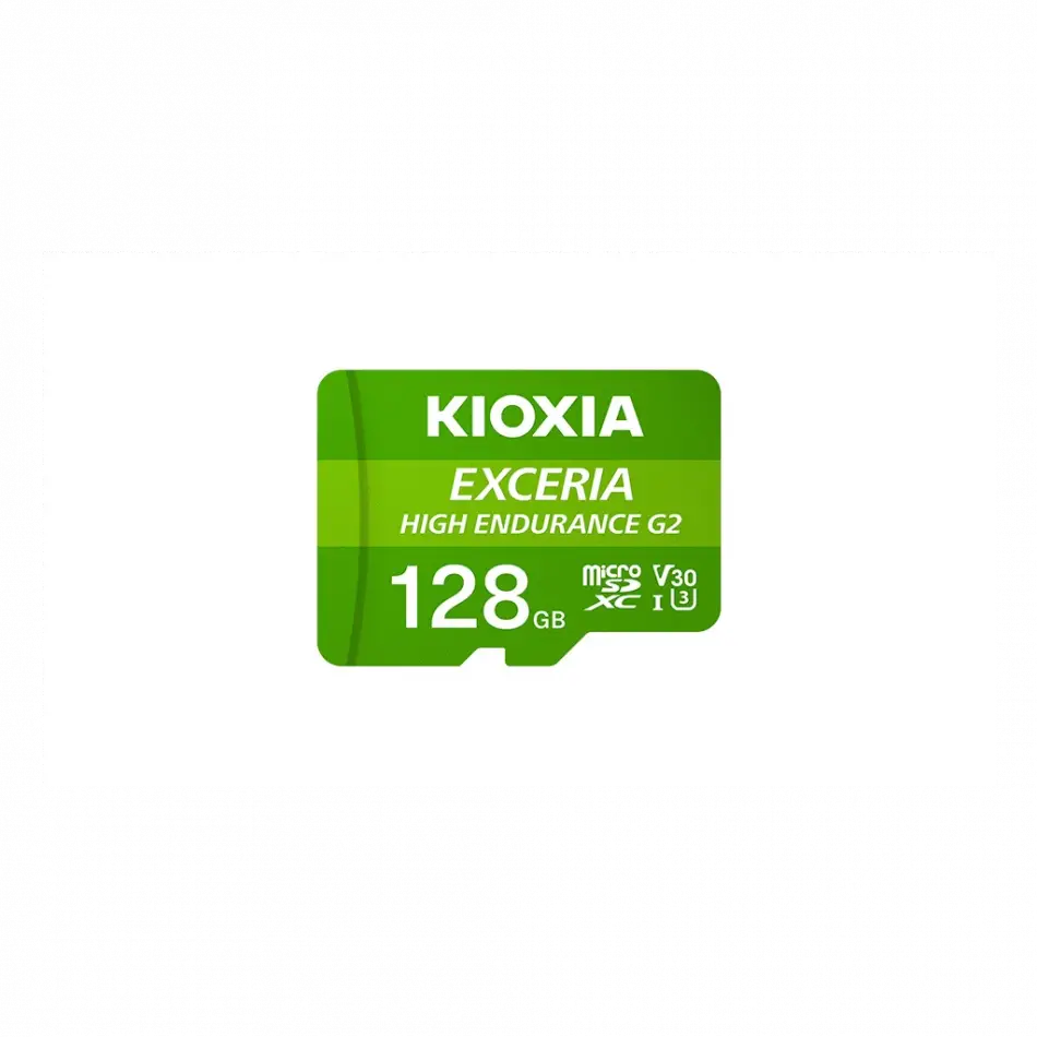 Kıoxıa 128gb Exceriag2, Lmhe2g128gg2, A1 V30 4k, Cl10, 100mb/s, Microsd Kart Bellek (sd Adaptörlü)