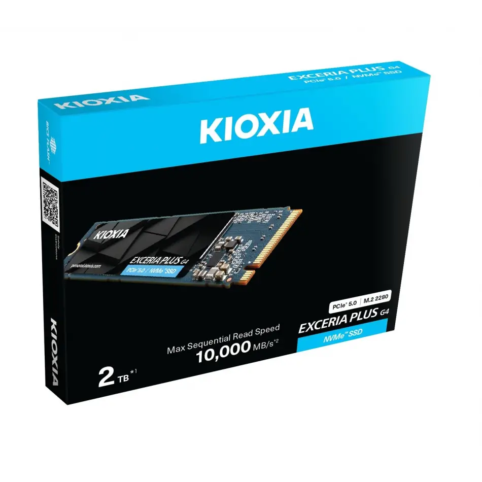 Kioxia 1tb M2 Exceria Plus G4 10000-7900mb Ssd