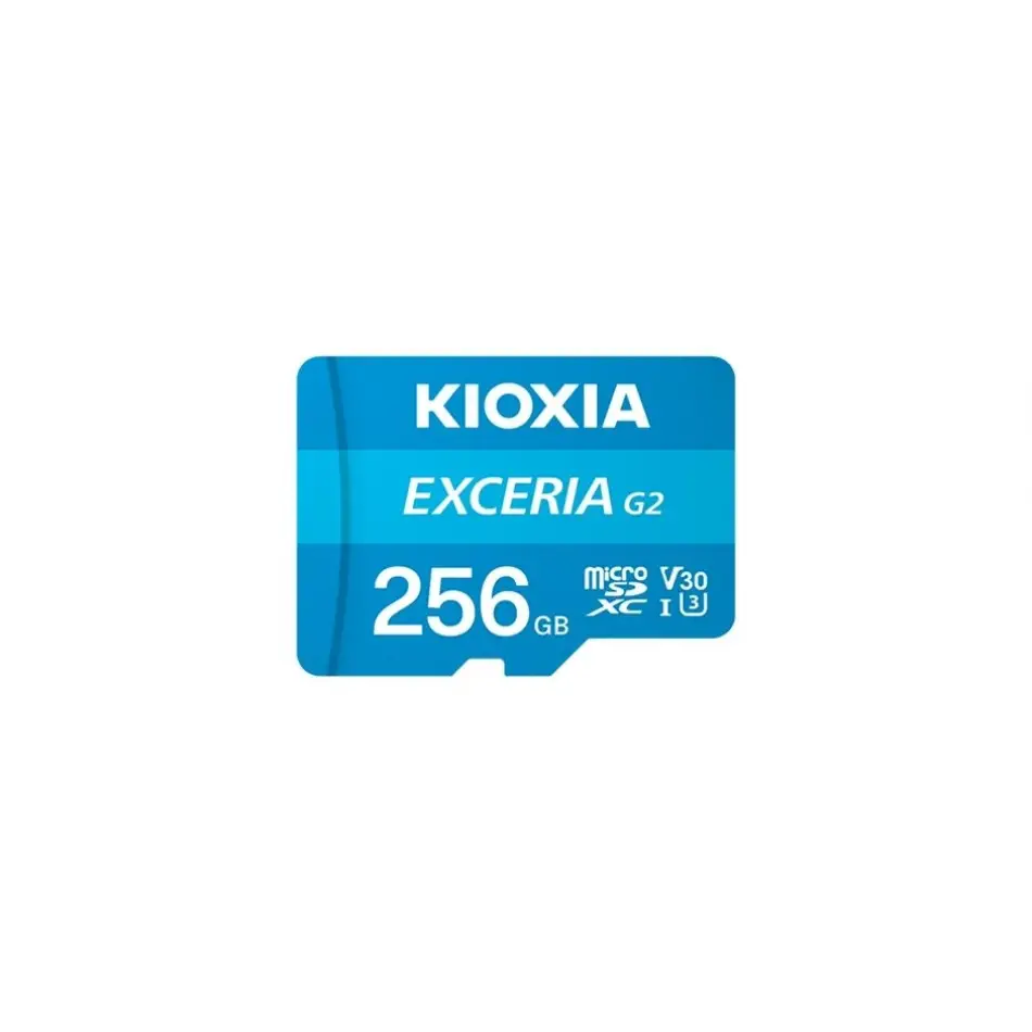 Kioxia 256gb G2 Micro Sdxc U1 V30 4k 100/50