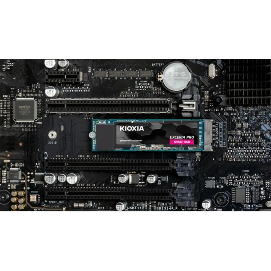 Kioxia Exceria Pro 2tb Nvme Gen4 Ssd7300/6400