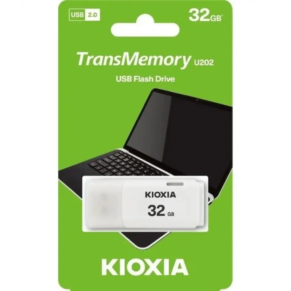 Kioxia Usb 32gb Transmemory U202 Usb2.0 Beyaz