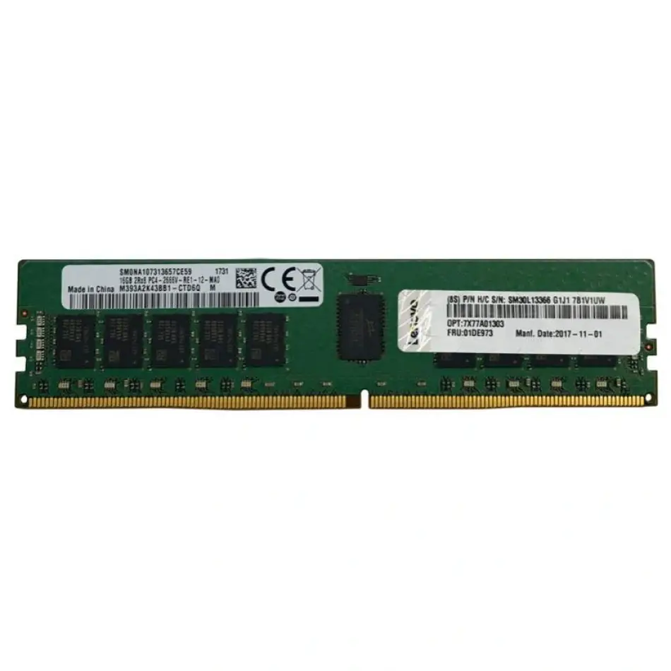 Lenovo 32gb Ddr4 3200mhz Rdımm 2rx4 Thınksystem 4x77a08633