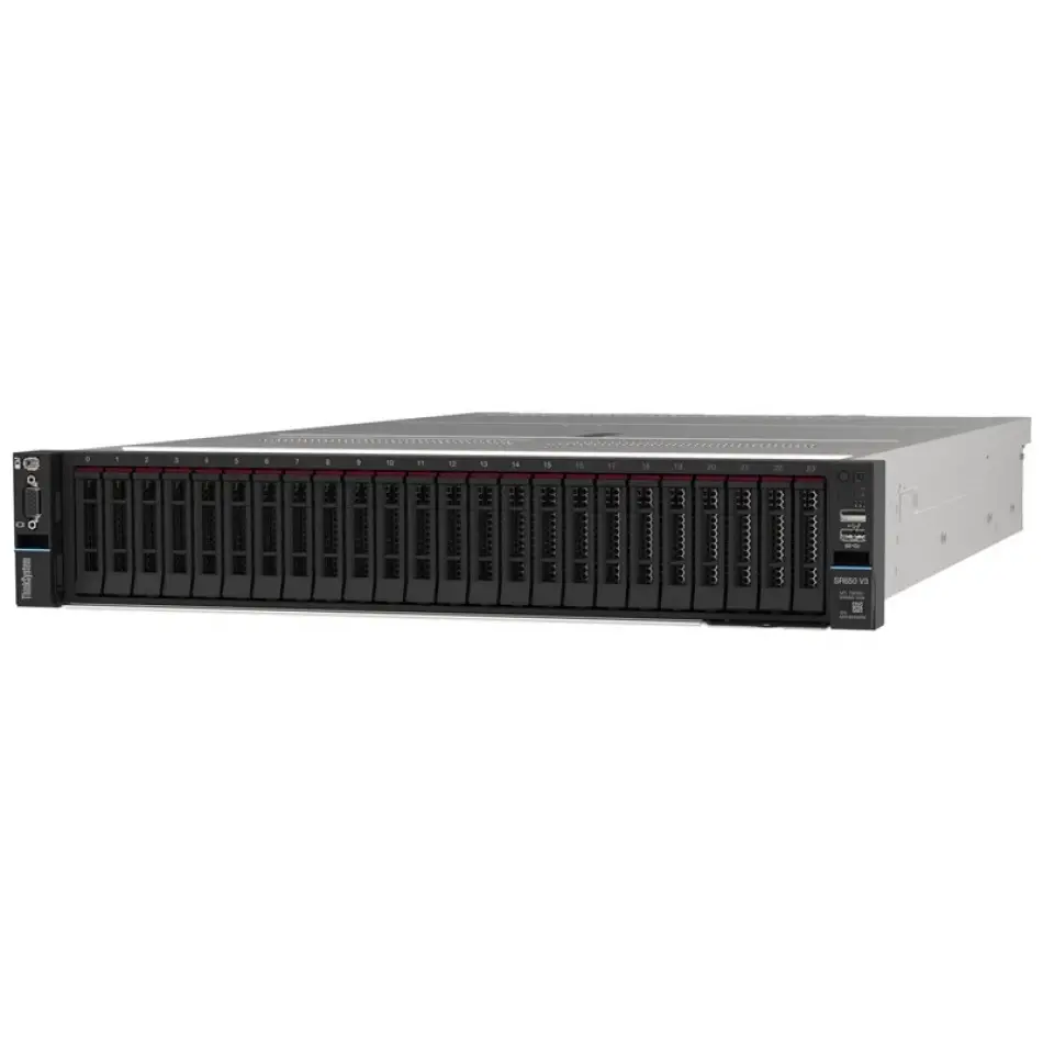 Lenovo Thınksystem Sr650 7d761010ea V3 1xıntel Xeon Gold 6526y 16c 1x64gb 8x2.5 1x1100w 3 Yıl Yerinde Garanti