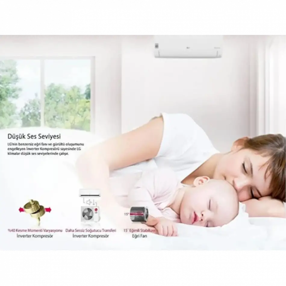 Lg  Pc12sQ S3nm12ja2fa 12000 Btu Klıma