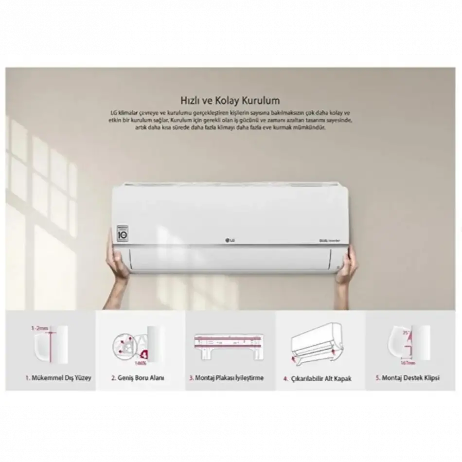 Lg  Pc12sQ S3nm12ja2fa 12000 Btu Klıma