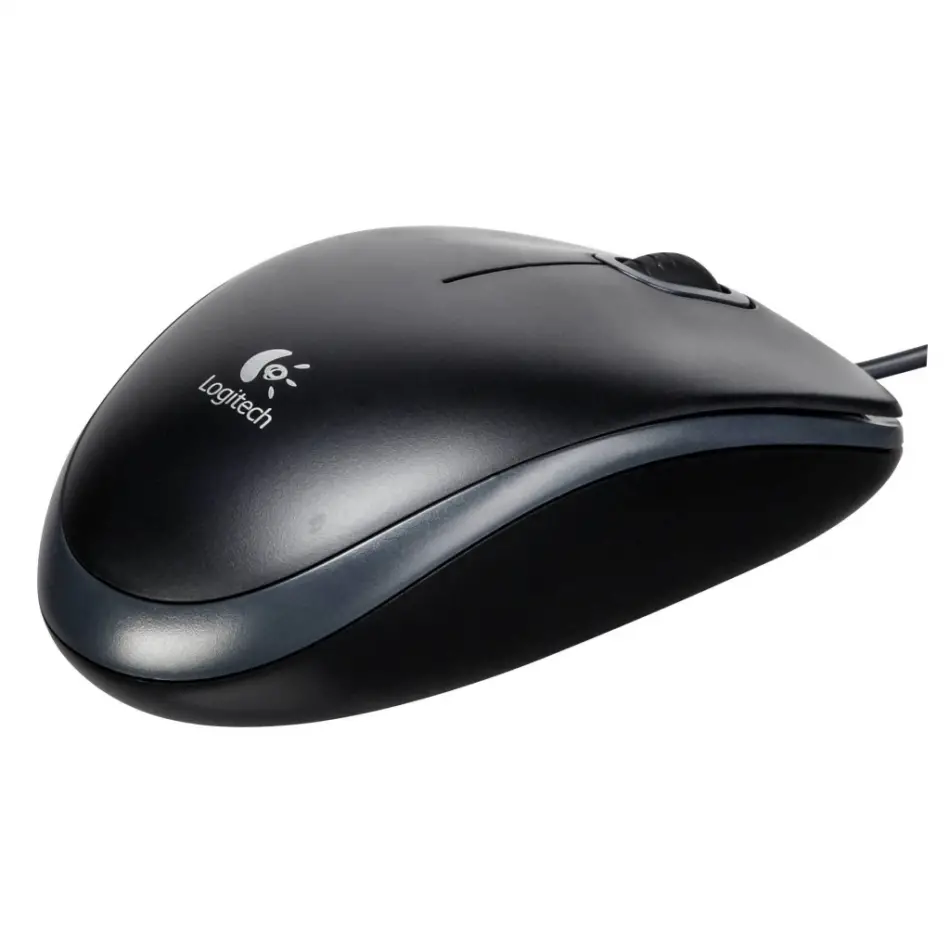 Logıtech 910-003357, B100 Siyah, Usb Kablolu, 1000dpi, Optik, 3 Tuşlu, Mouse