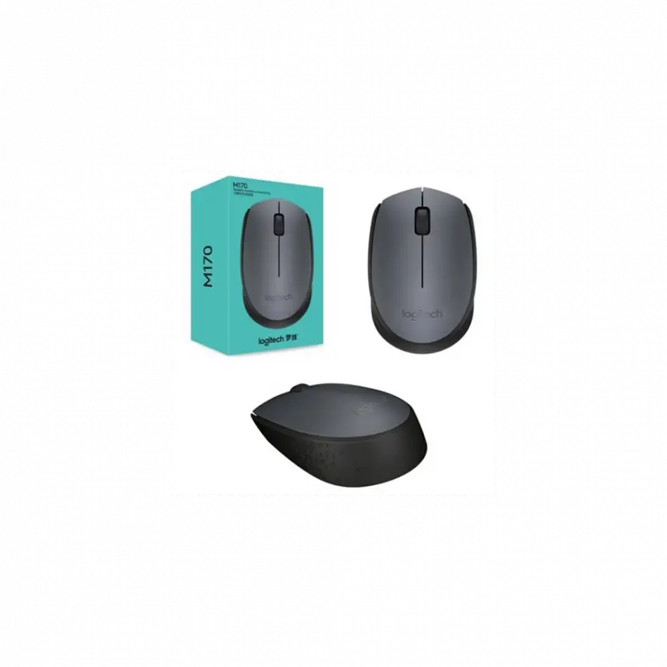 Logıtech 910-004424, M171 Siyah, Usb Nano 2,4g Kablosuz, 1000dpi, Optik, 3 Tuşlu, 12ay Pil Ömrü, Mouse