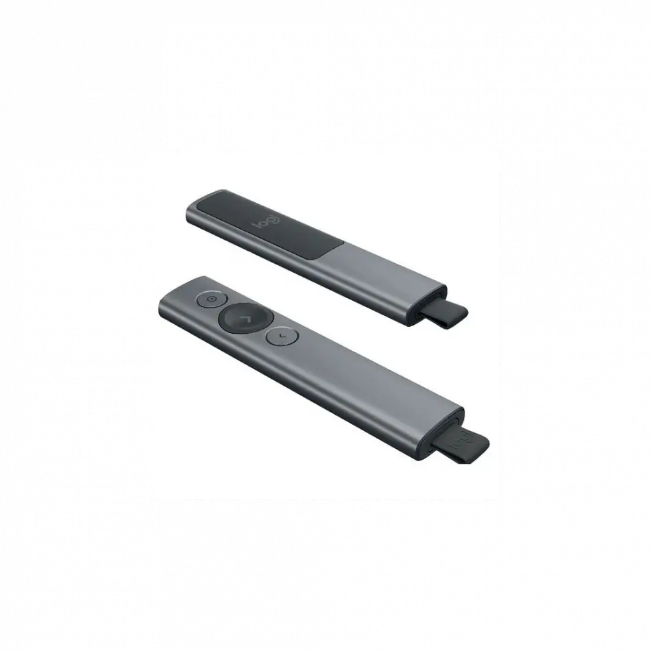 Logıtech 910-004861, Spotlight Wireless Presenter, Sunum Cihazı (gri)