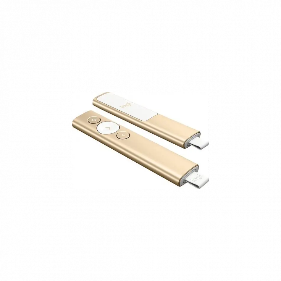 Logıtech 910-004862, Spotlight Wireless Presenter, Sunum Cihazı (gold)
