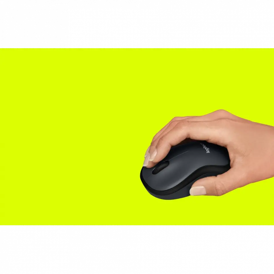 Logıtech 910-004878, M220 Siyah, Usb Nano 2,4g Kablosuz, 1000dpi, Optik, 3 Tuşlu, 18ay Pil Ömrü, Sessiz Mouse