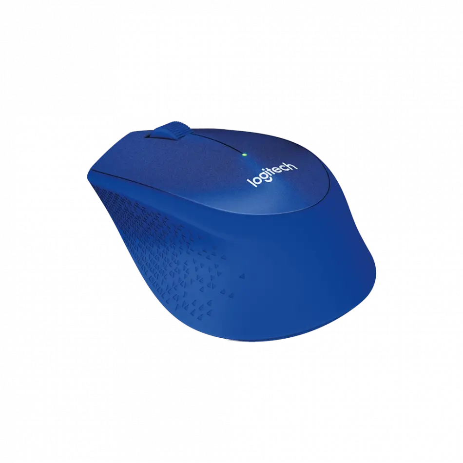 Logıtech 910-004910, M330 Mavi, Usb Nano 2,4g Kablosuz, 1000dpi, Optik, 3 Tuşlu, 24ay Pil Ömrü, Sessiz Mouse