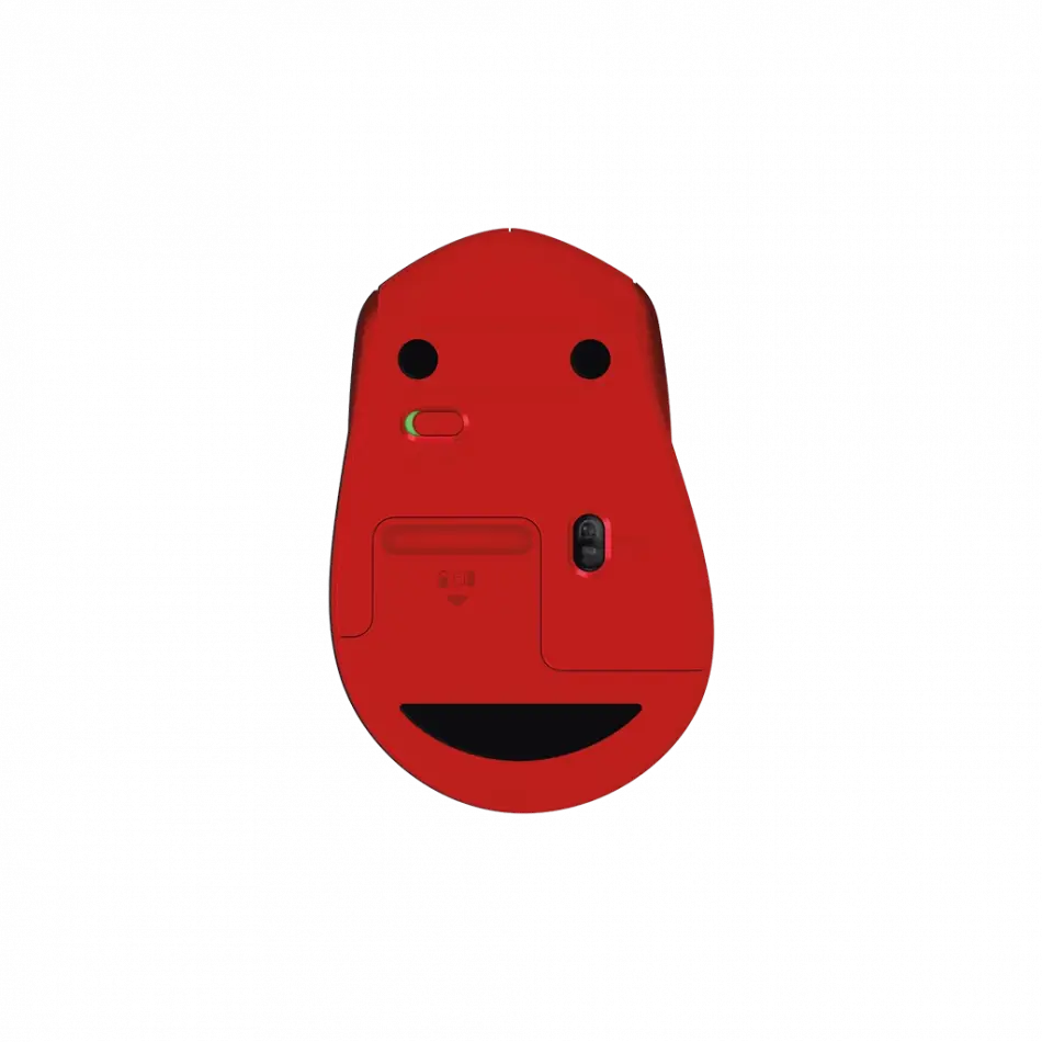 Logıtech 910-004911, M330 Kırmızı, Usb Nano 2,4g Kablosuz, 1000dpi, Optik, 3 Tuşlu, 24ay Pil Ömrü, Sessiz Mouse
