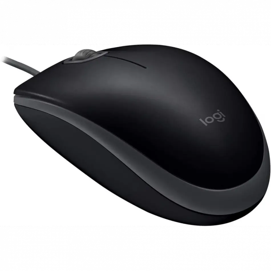 Logıtech 910-005508, B110 Siyah, Usb Kablolu, 1000dpi, Optik, 3 Tuşlu, Mouse