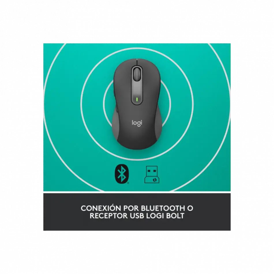 Logıtech 910-006253, M650 Signature, Siyah, Sağ El, Usb Nano 2,4g Kablosuz, 4000dpi, Optik, 5 Tuşlu, 24ay Pil Ömrü, Sessiz Mouse