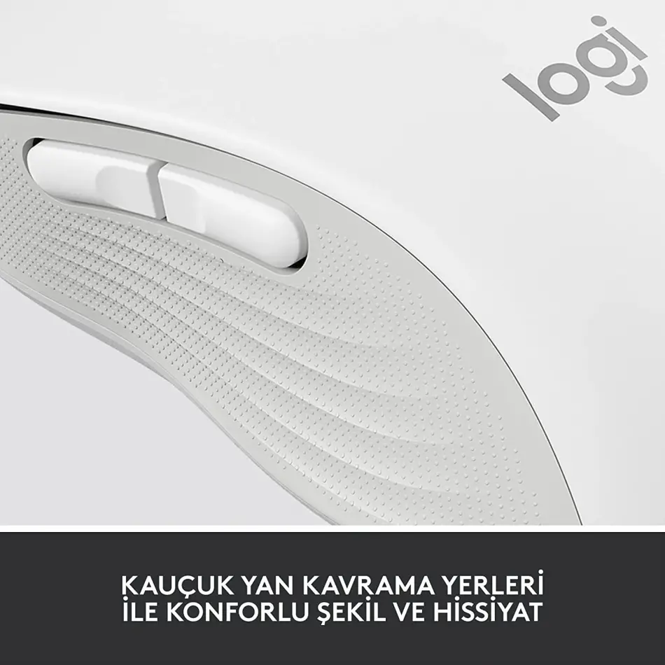 Logitech 910-006255 M650 Kablosuz Beyaz Mouse
