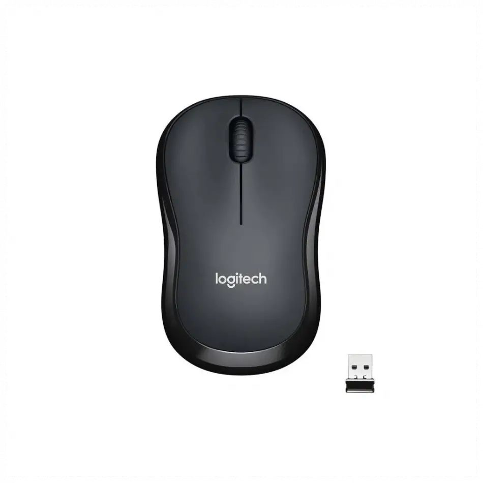 Logıtech 910-006510, M221 Siyah, Usb Nano 2,4g Kablosuz, 1000dpi, Optik, 3 Tuşlu, 18ay Pil Ömrü, Sessiz Mouse