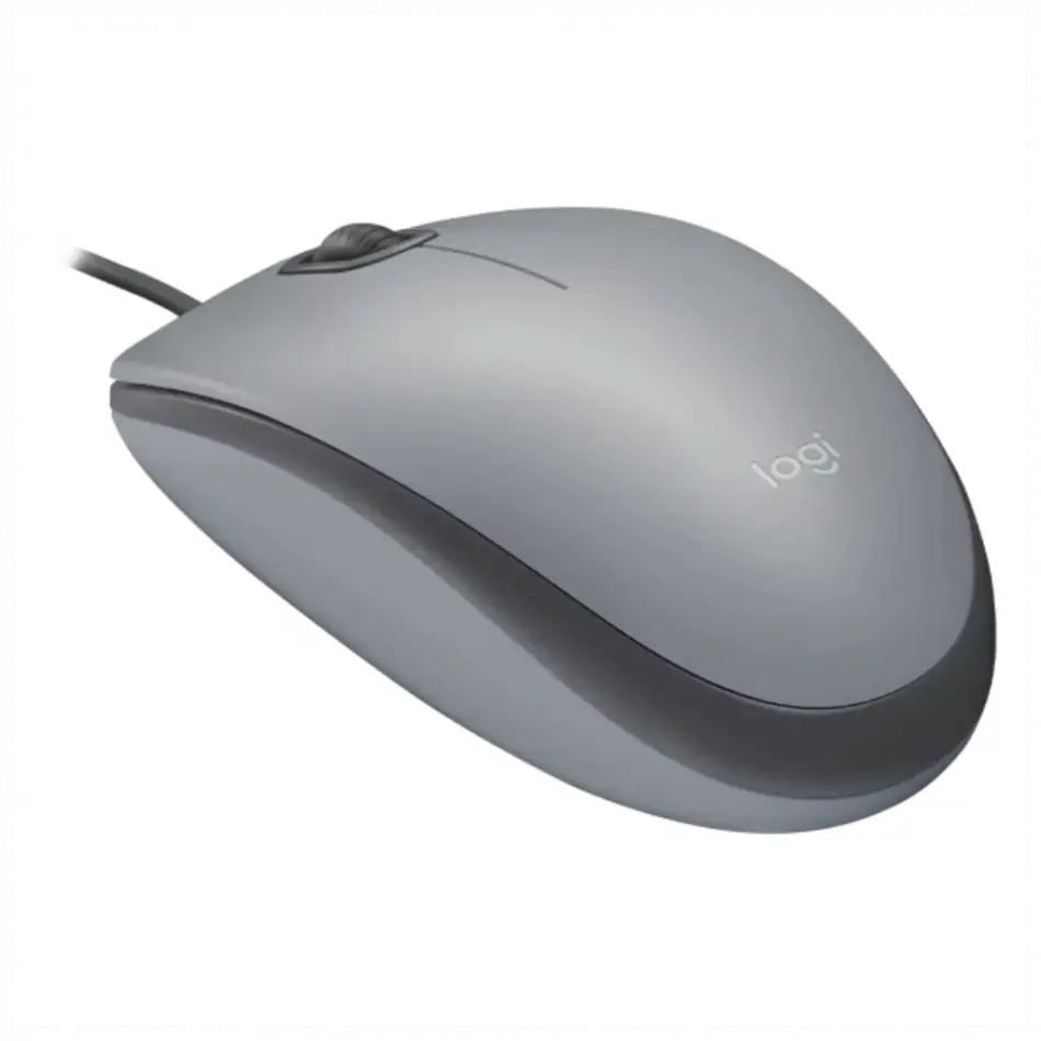 Logıtech 910-006760, M110 Gri, Usb Kablolu, 1000dpi, Optik, 3 Tuşlu, Sessiz Mouse