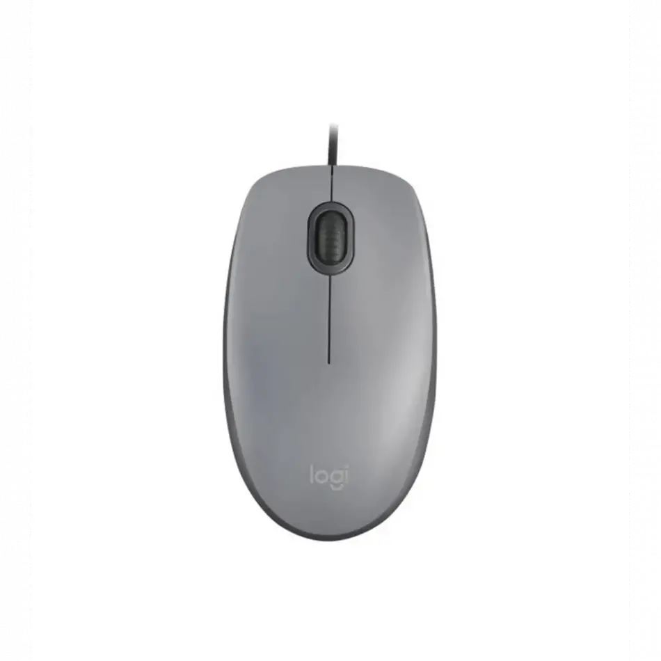 Logıtech 910-006760, M110 Gri, Usb Kablolu, 1000dpi, Optik, 3 Tuşlu, Sessiz Mouse