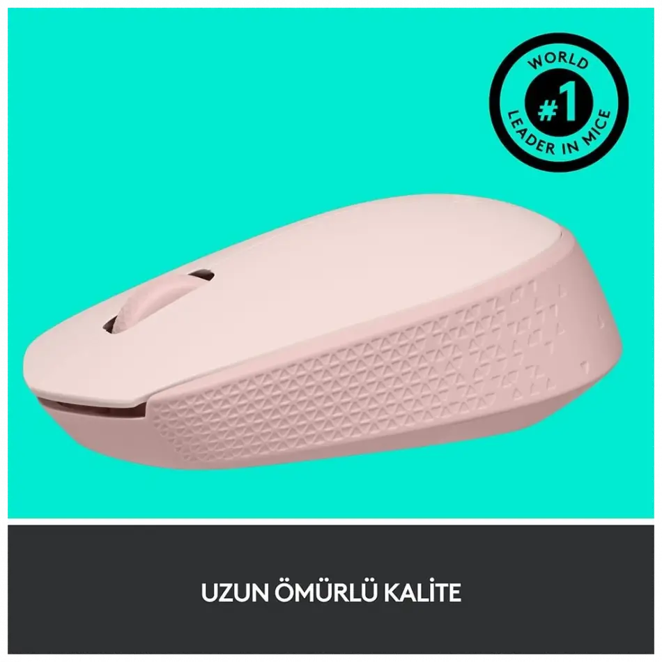 Logıtech 910-006865, M171 Rose, Usb Nano 2,4g Kablosuz, 1000dpi, Optik, 3 Tuşlu, 12ay Pil Ömrü, Mouse