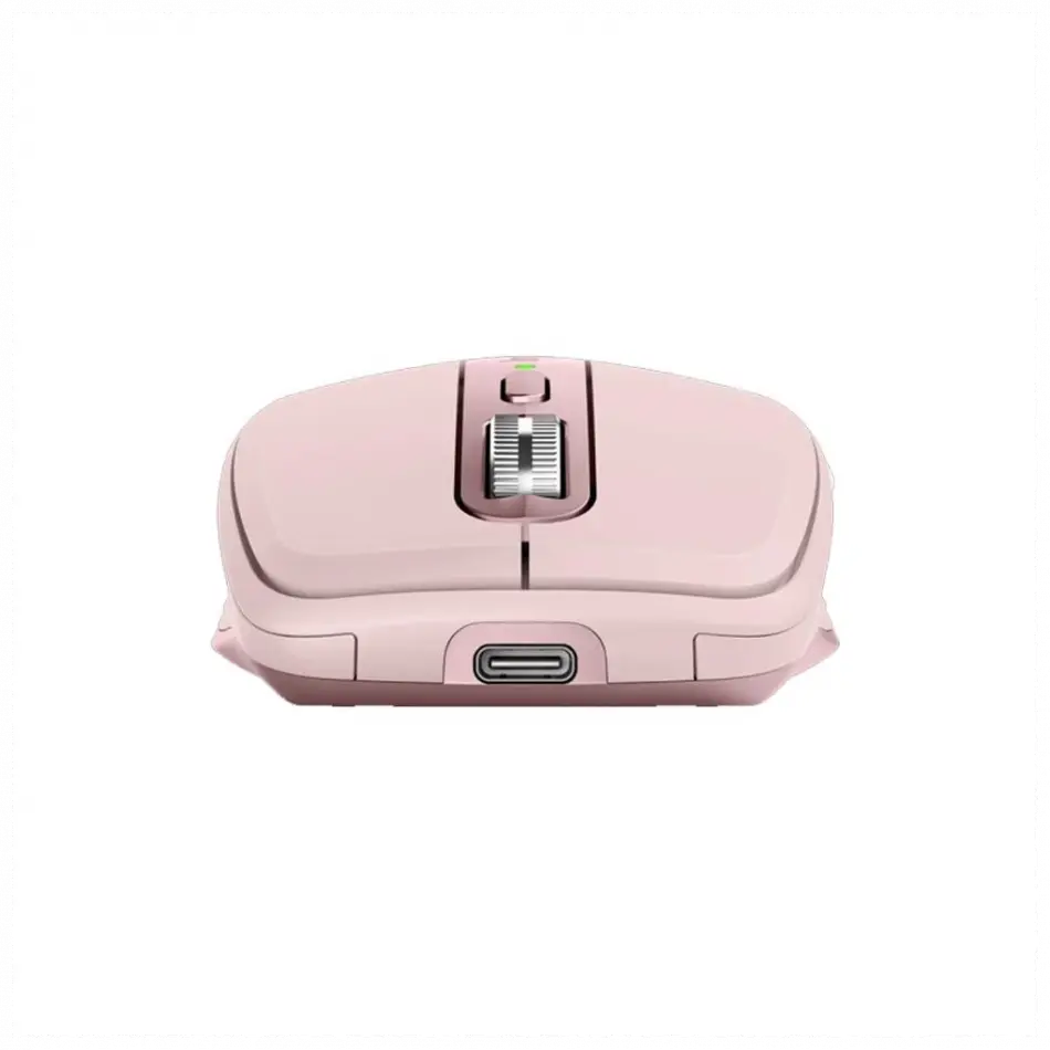 Logıtech 910-006931, Mx Anywhere 3s, Rose, Bluetooth, 8000dpi, Lazer, 6 Tuşlu, Usb-c Den Şarj Edilebilir, Mouse