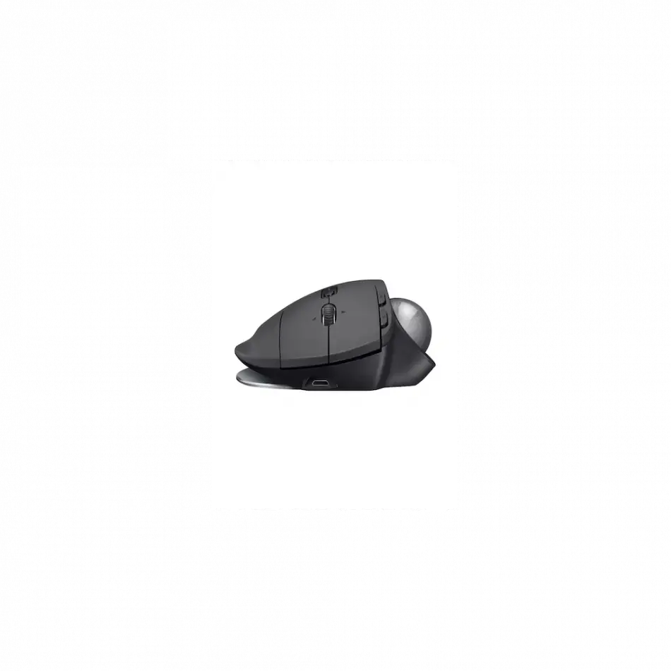 Logıtech 910-007260, Mx Ergo S Trackball Siyah,  Bluetooth, 2048dpi, Optik, 8 Tuşlu, Kablosuz, Mouse