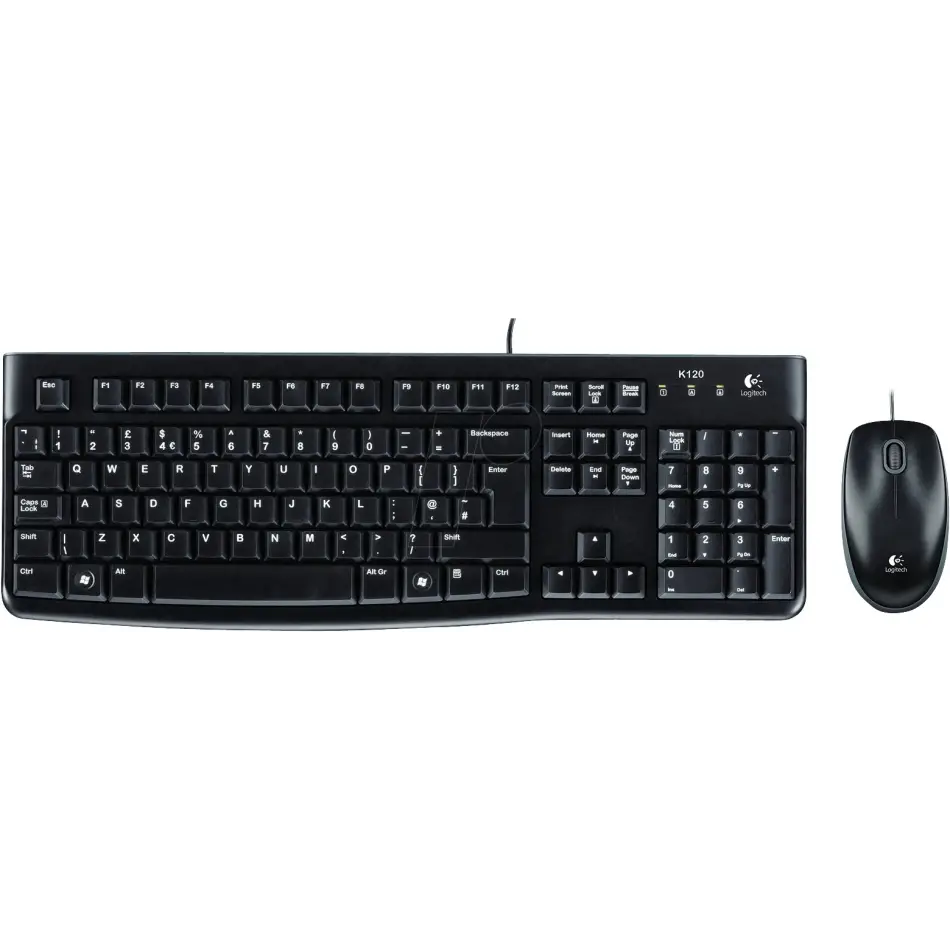 Logitech 920-002560 Mk120 Kablolu Q Klavye&mouse
