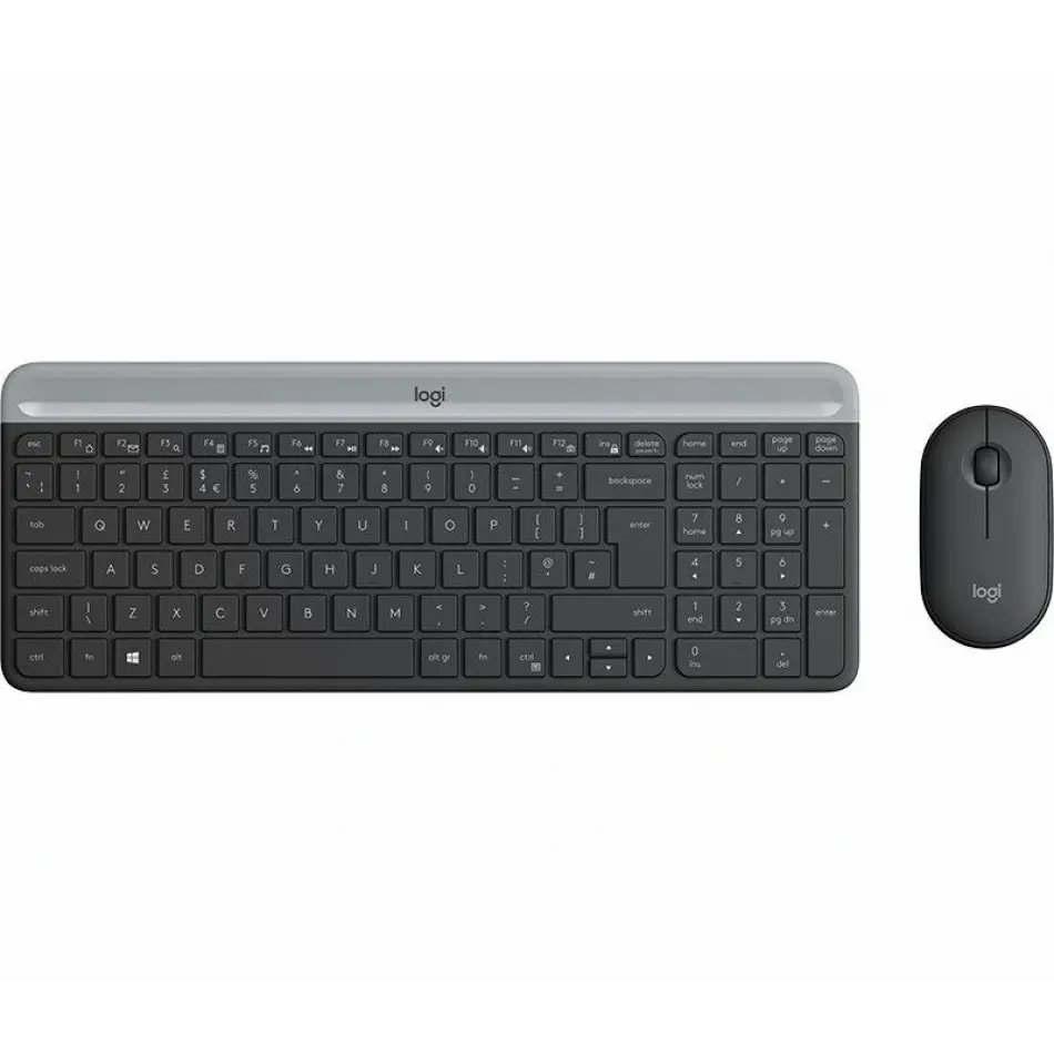 Logitech 920-009435  Mk470 Kablosuz Siyah Set
