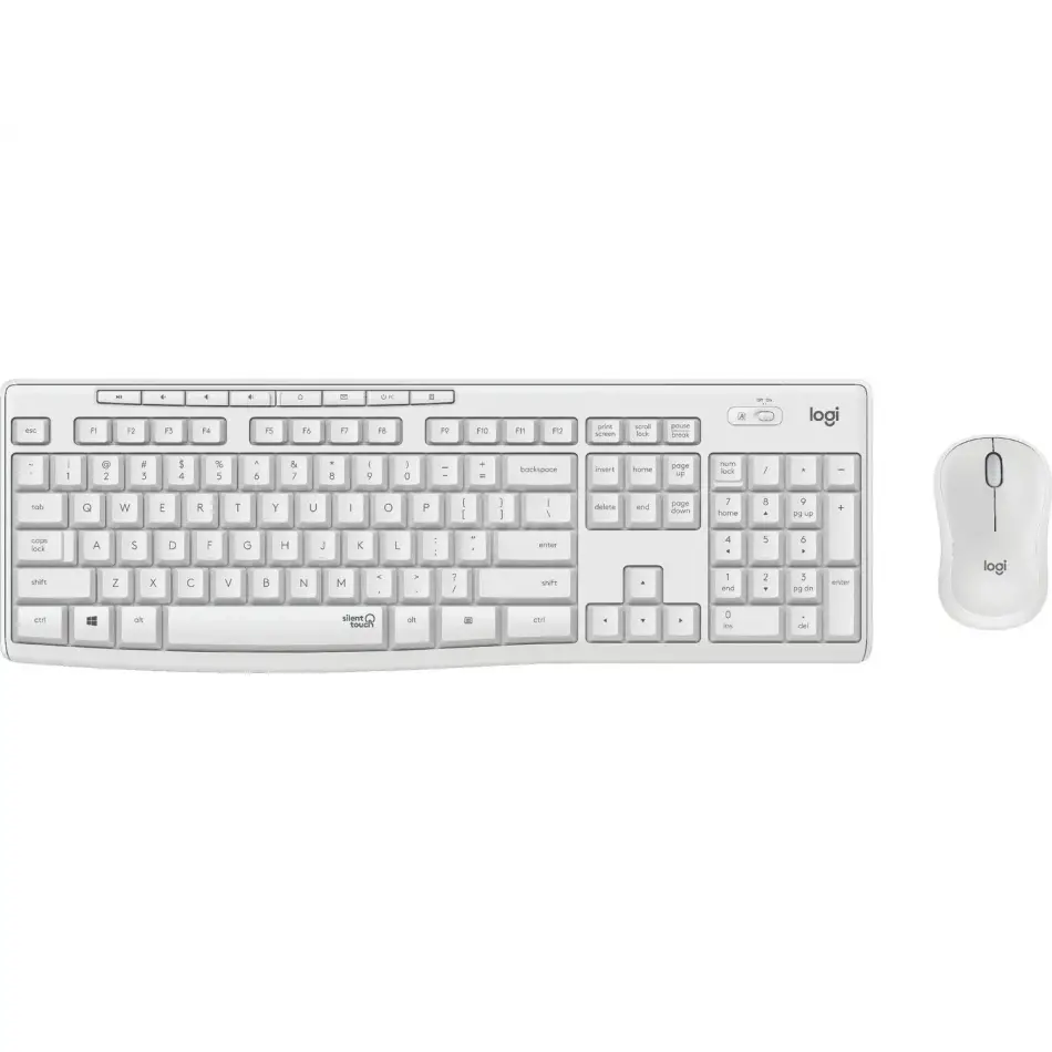 Logitech 920-010089 Mk295 Beyaz Kablosuz Set