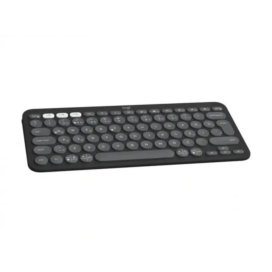 Logitech 920-011859 Pebble 2 Bluetooth Klavye,gri