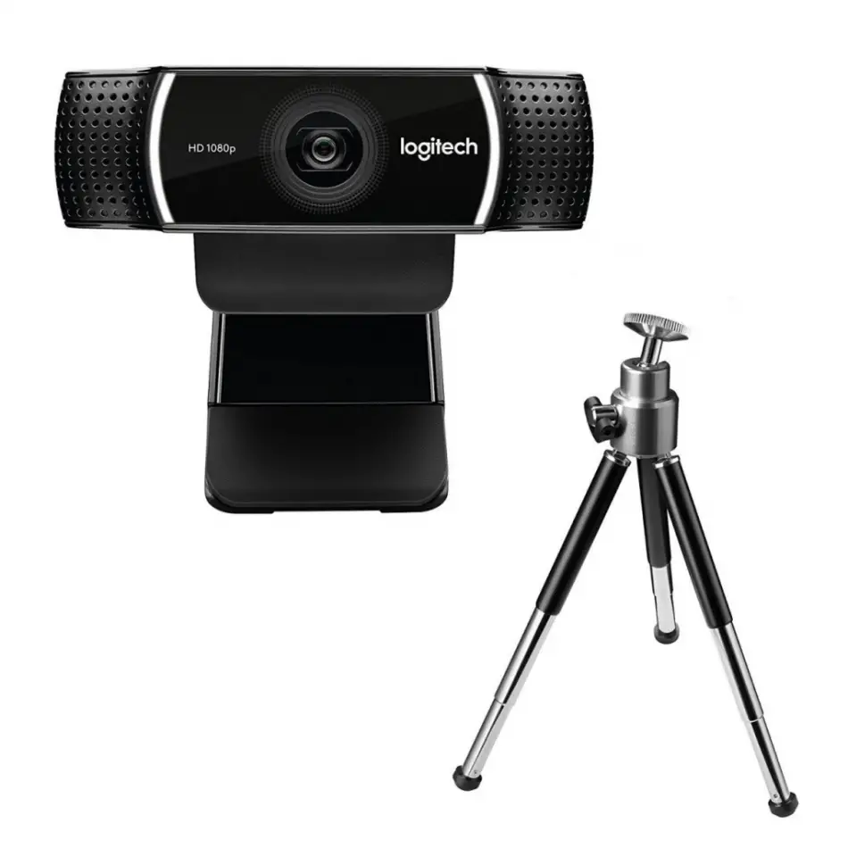 Logıtech 960-001088, C922, Pro Strem 1080p/30 Fps, Otomatik Işık Düzeltimi, Dahili Çift Mikrofonlu, Full Hd, Webcam