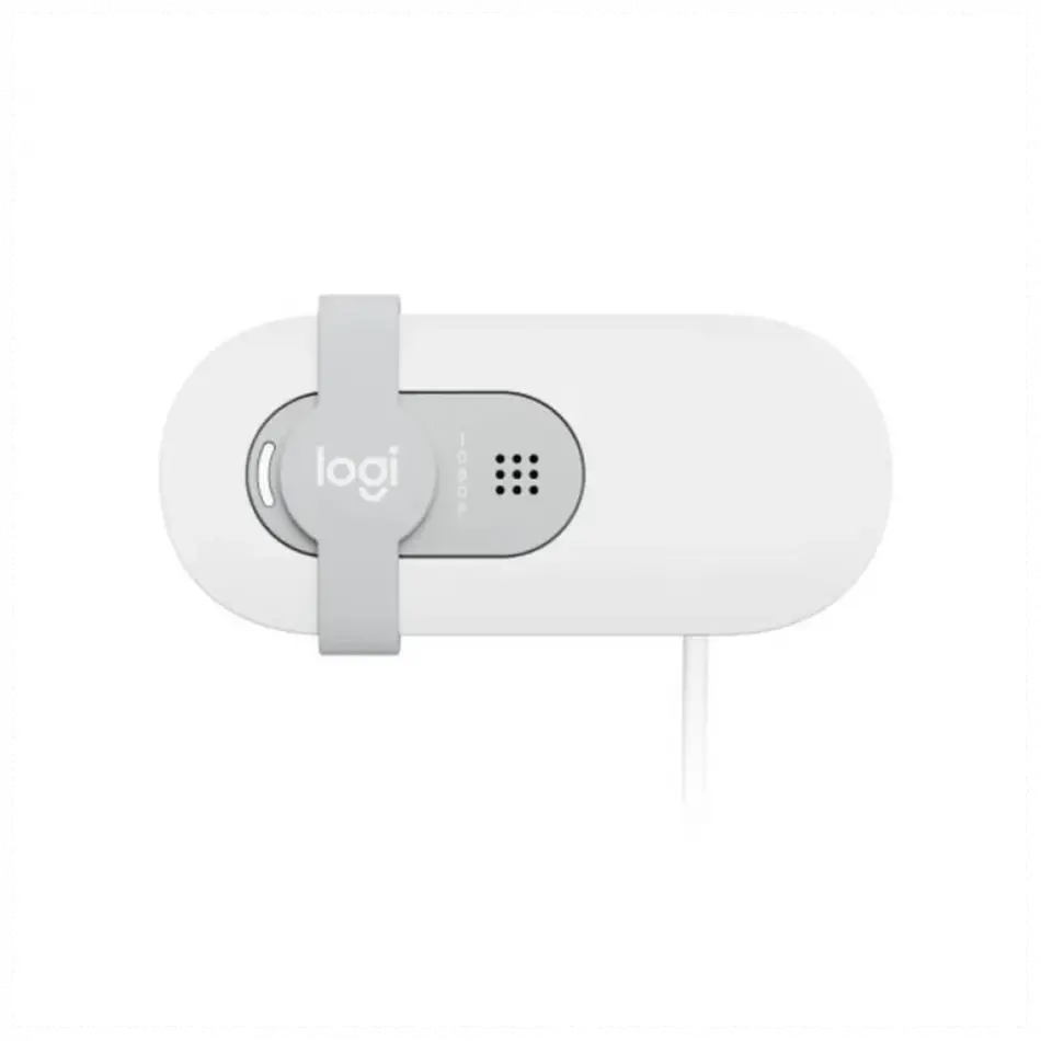 Logıtech  960-001617, Brıo 100 Wcm V-u0072, Full Hd, Dahili Mikrofonlu, Beyaz Webcam