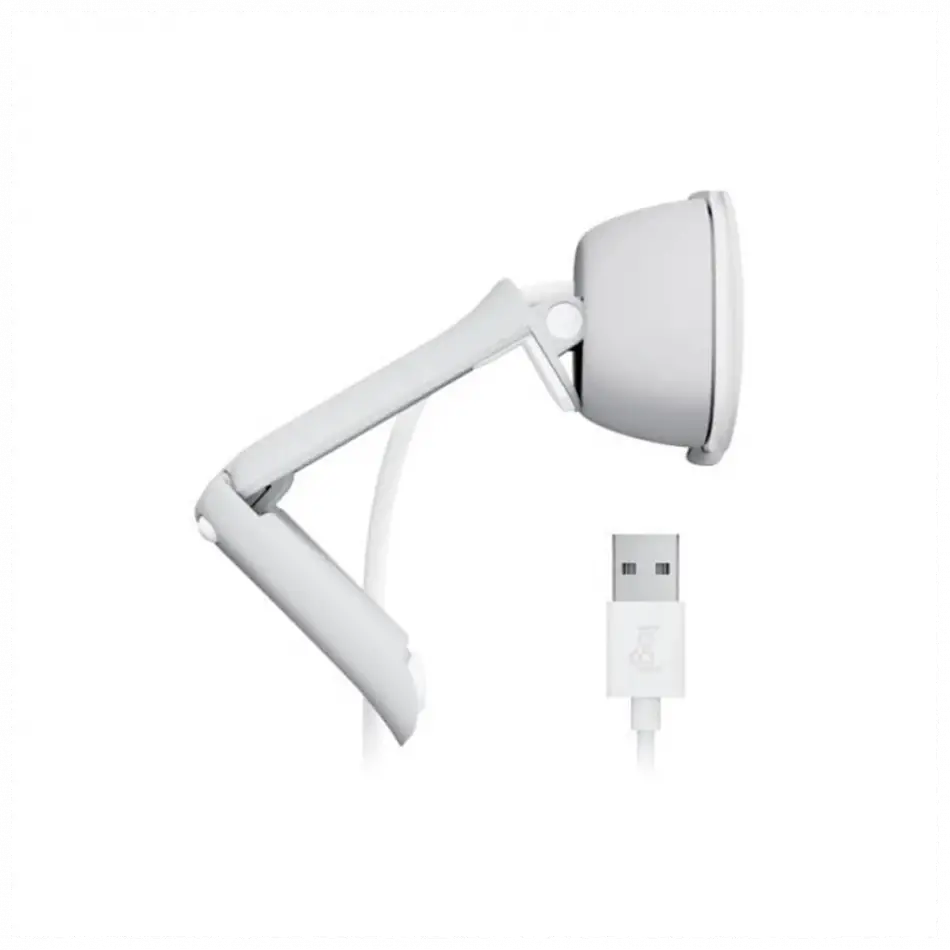Logıtech  960-001617, Brıo 100 Wcm V-u0072, Full Hd, Dahili Mikrofonlu, Beyaz Webcam