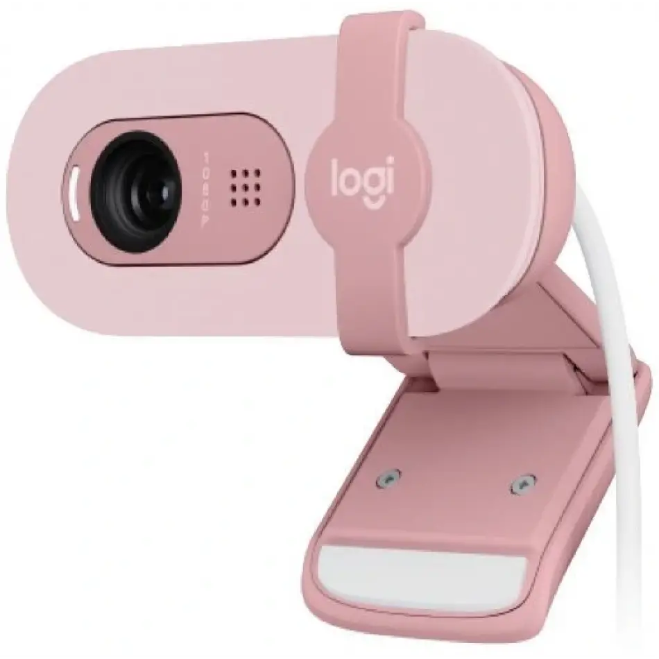 Logitech 960-001623 Brio 100 Fhd Webcam,pembe