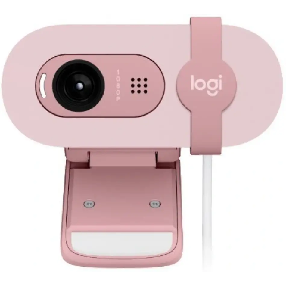 Logitech 960-001623 Brio 100 Fhd Webcam,pembe