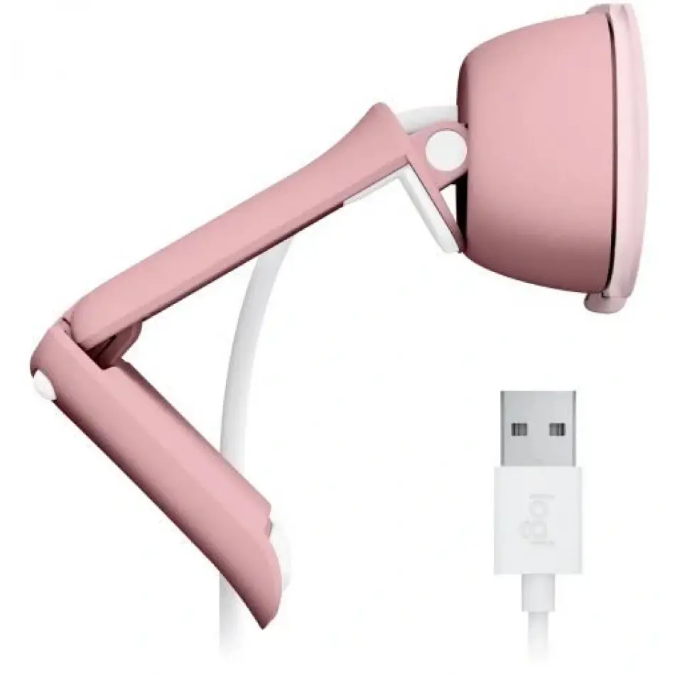 Logitech 960-001623 Brio 100 Fhd Webcam,pembe