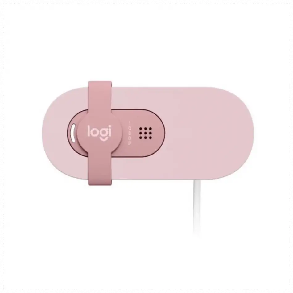 Logıtech  960-001623, Brıo 100 Wcm V-u0072, Full Hd, Dahili Mikrofonlu, Rose Webcam