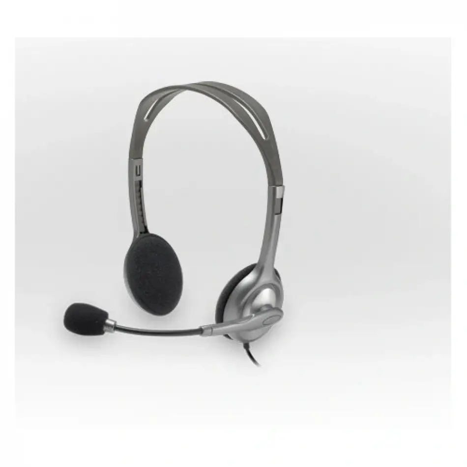 Logitech 981-000271 H110 Mikrofonlu Kulaklık,siyah