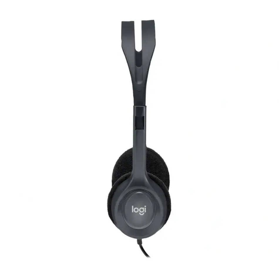 Logitech 981-000593 H111 Mikrofonlu Kulaklık,siyah