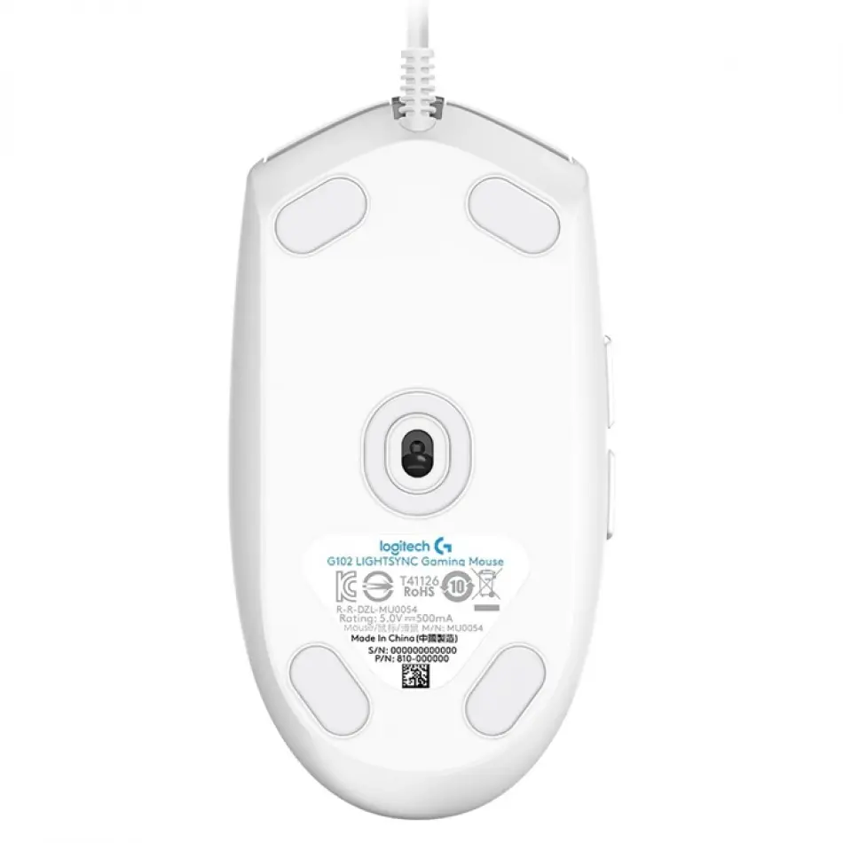 LOGITECH G G102 910-005824 OYUNCU MOUSE BEYAZ