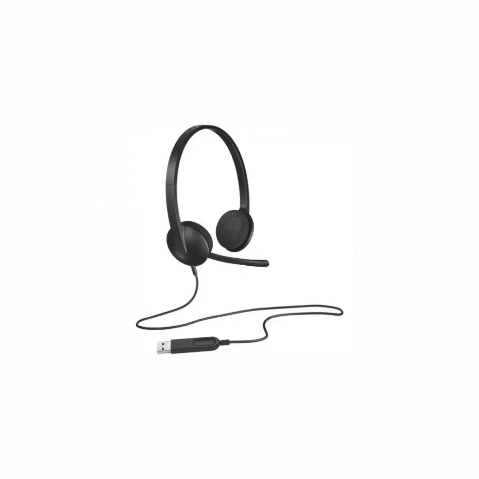 Logıtech H340, 981-000475, Usb, Çağrı Merkezi, Ofis, Toplantı, Konuşmacı Tipi, Microfonlu Kulaklık