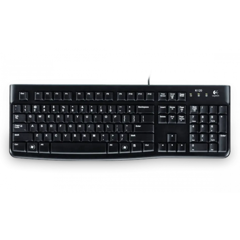 LOGITECH K120 KLAVYE Q TR SIYAH 920-002505