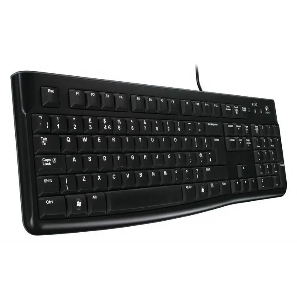 Logıtech K120 Q Usb Kablolu Klavye Siyah 920-002505