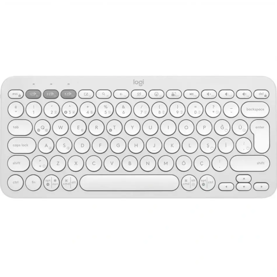 Logıtech K380s Pebble Keys 2 Beyaz 920-011860